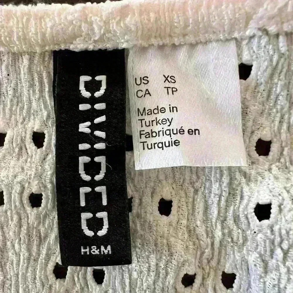 H & M Stretch Lace Crop Top plus Bonus top - Picture 4 of 5